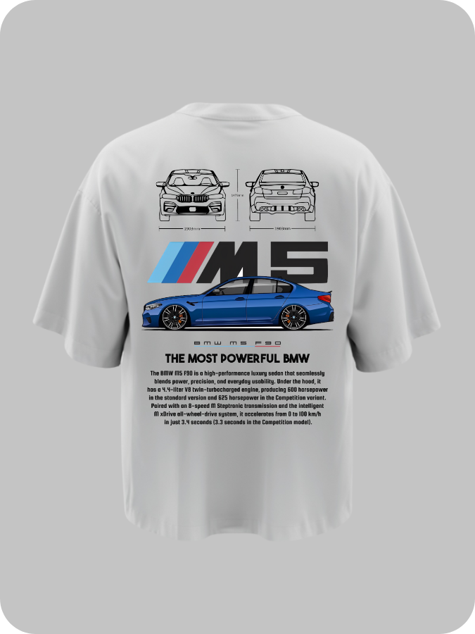 M5 BMW - OVERSIZED TEE