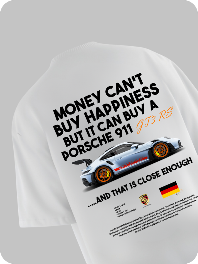 911 PORSCHE - OVERSIZED TEE
