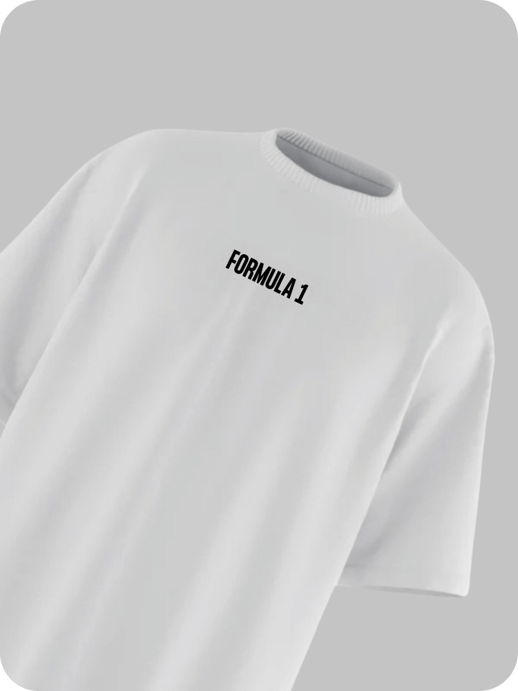 F1 TRACK - OVERSIZED TEE
