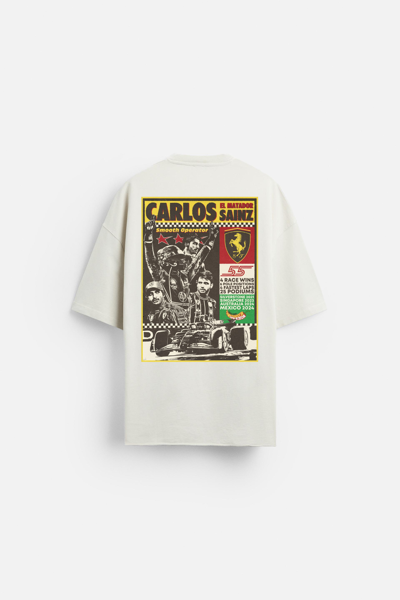 CARLO SAINZ - OVERSIZED TEE