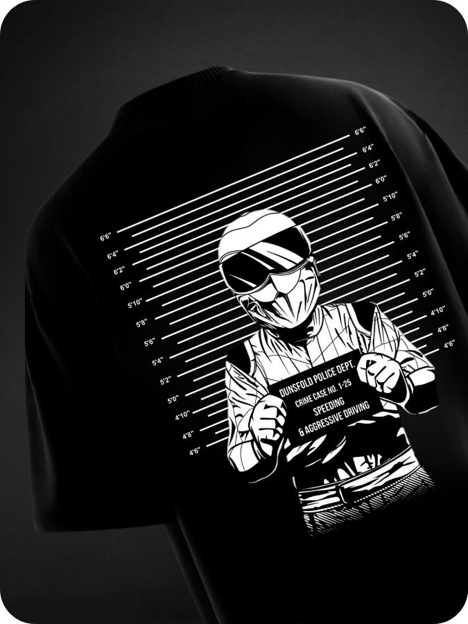 AGGRESSIVE DRIVING - OVERSIZED TEE