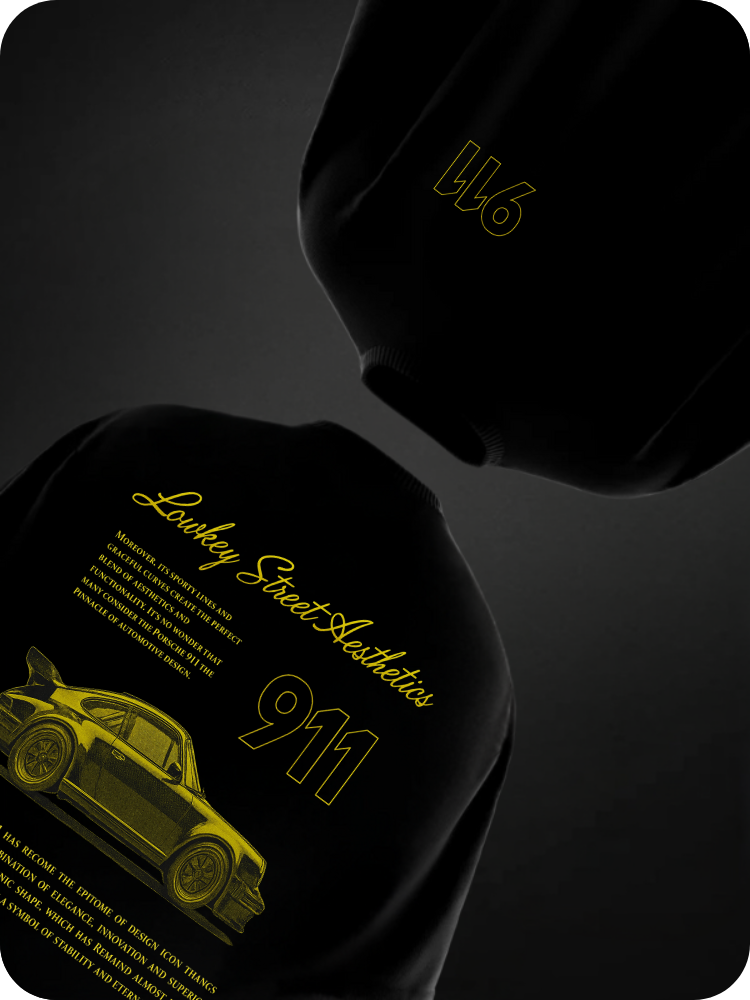 PORSCHE 911 - OVERSIZED TEE / 240GSM