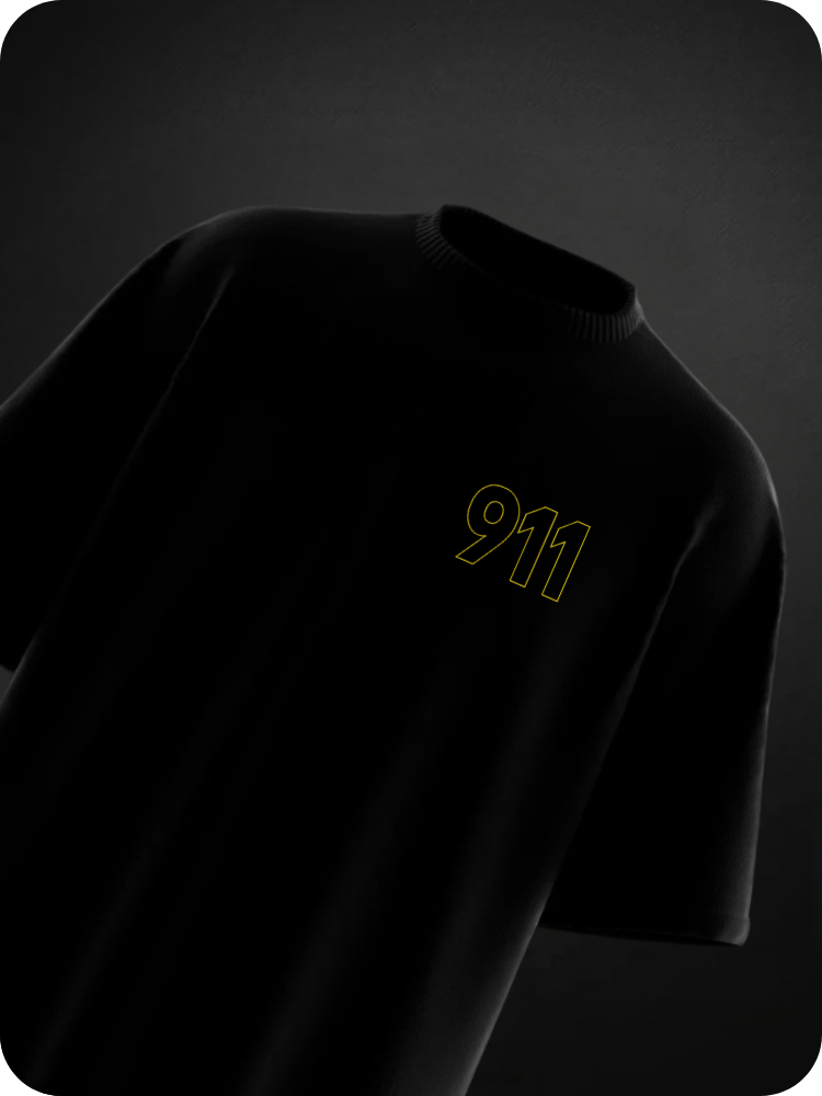 PORSCHE 911 - OVERSIZED TEE / 240GSM