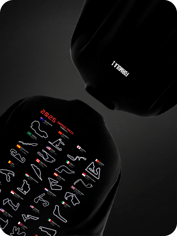 F1 TRACK - OVERSIZED TEE