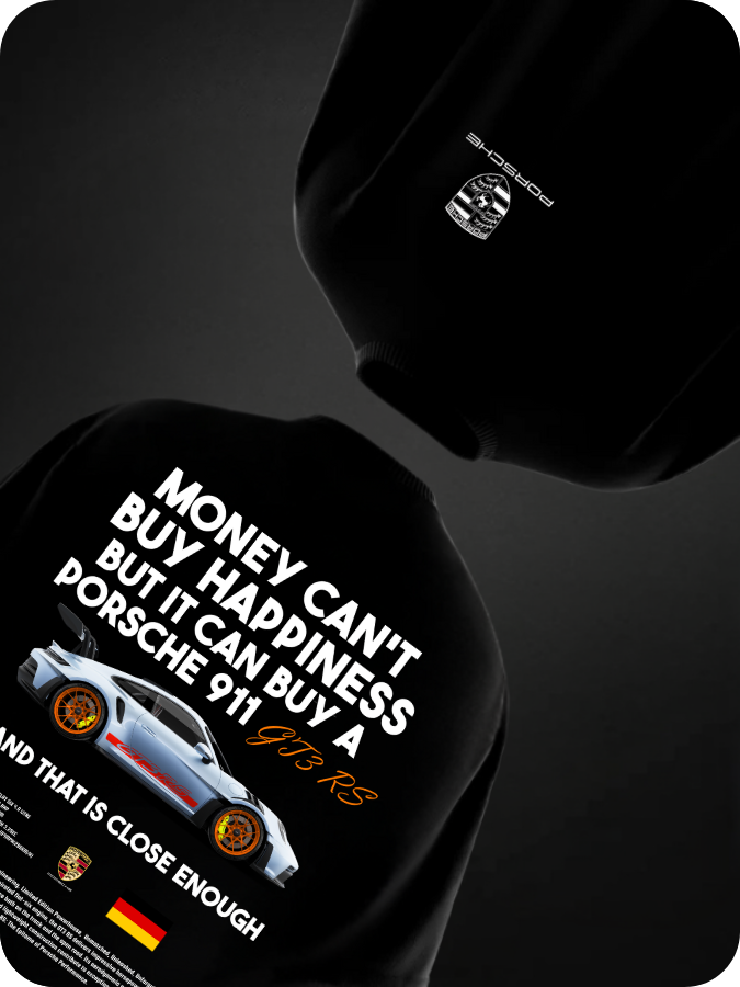 PORSCHE / MONEY - OVERSIZED TEE