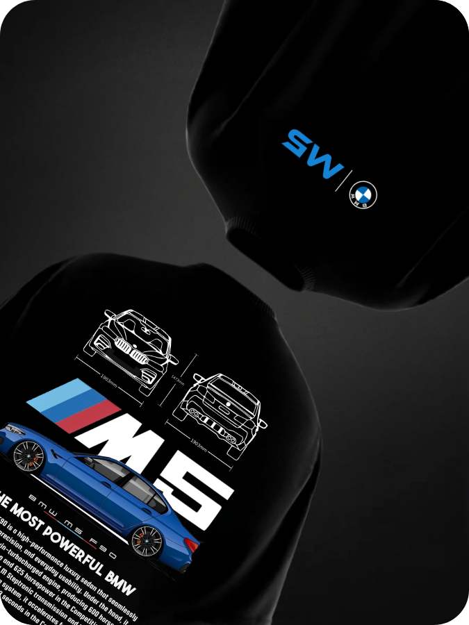 M5 BMW - OVERSIZED TEE