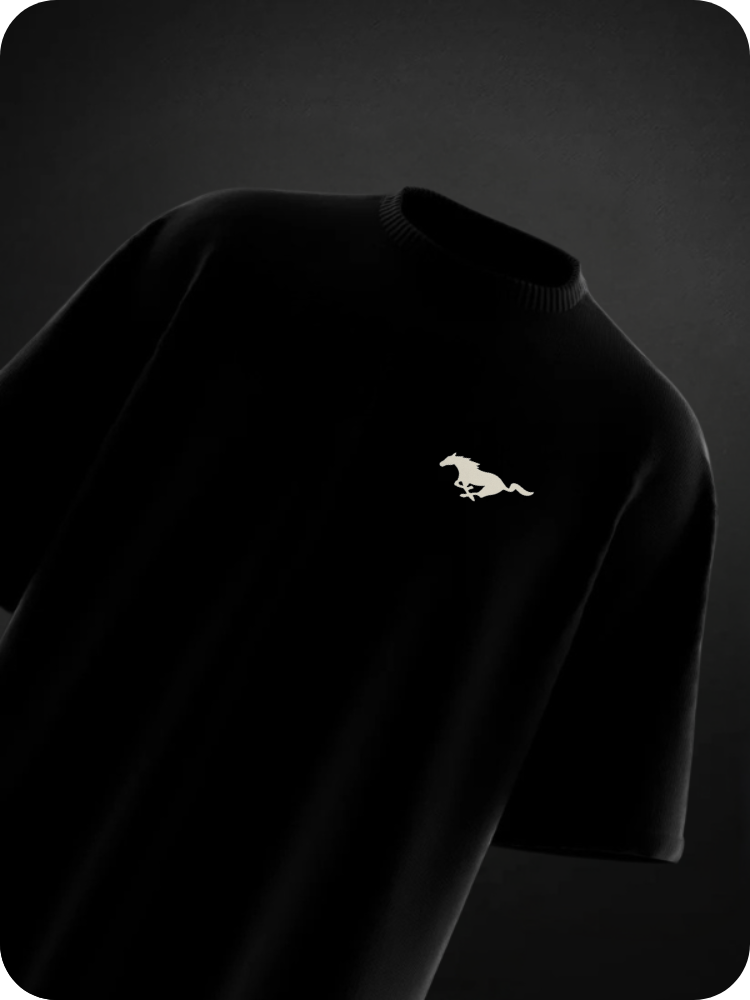 MUSTANG - OVERSIZED TEE / 240GSM